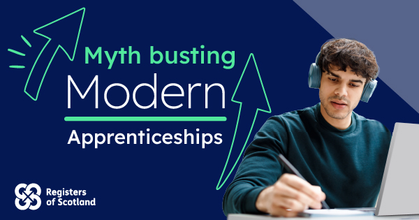 Modern Apprenticeship myth busting graphic