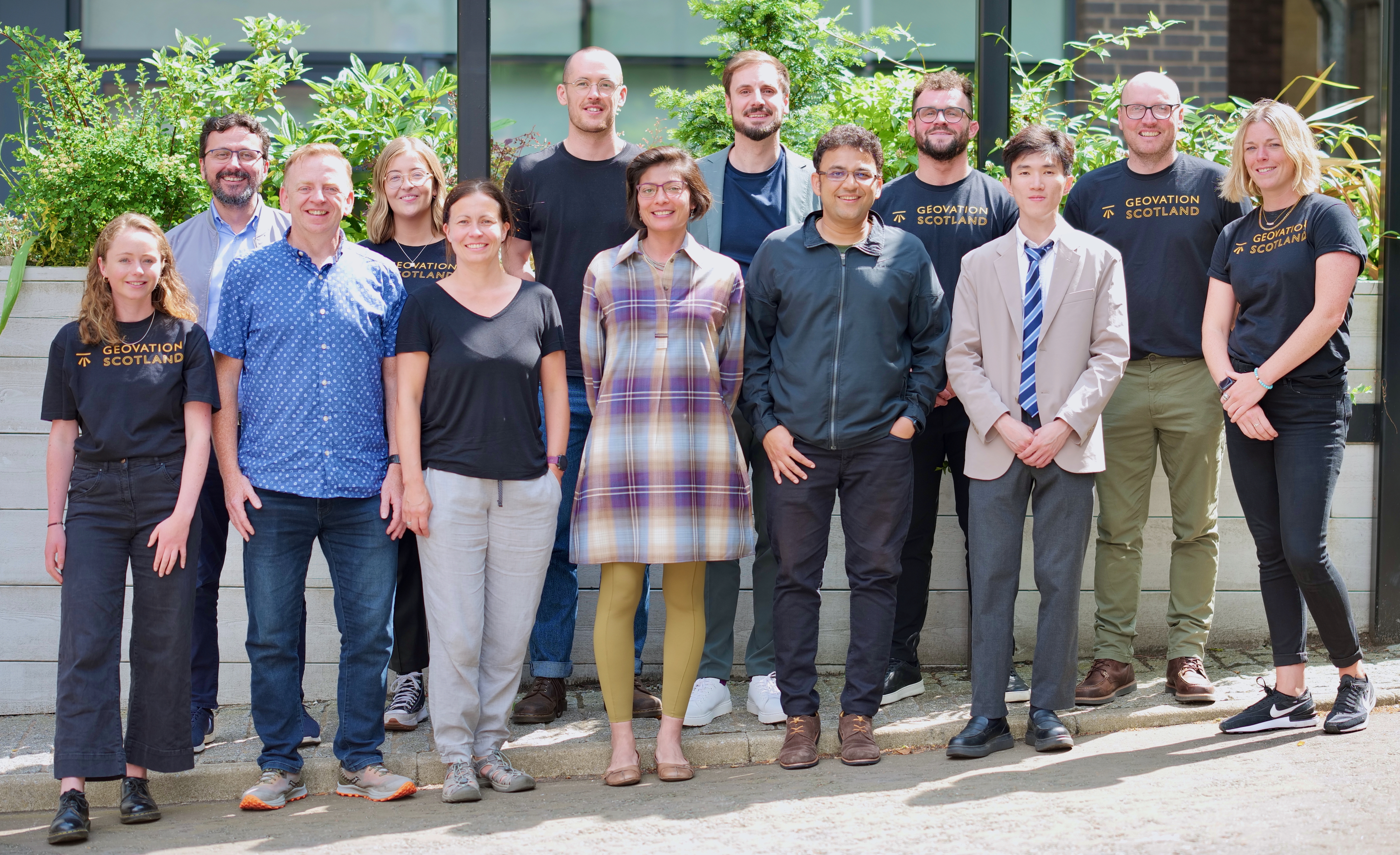 Cohort 5 and Geovation Scotland team photo