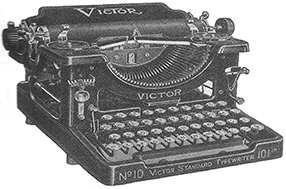 1920s typewriter